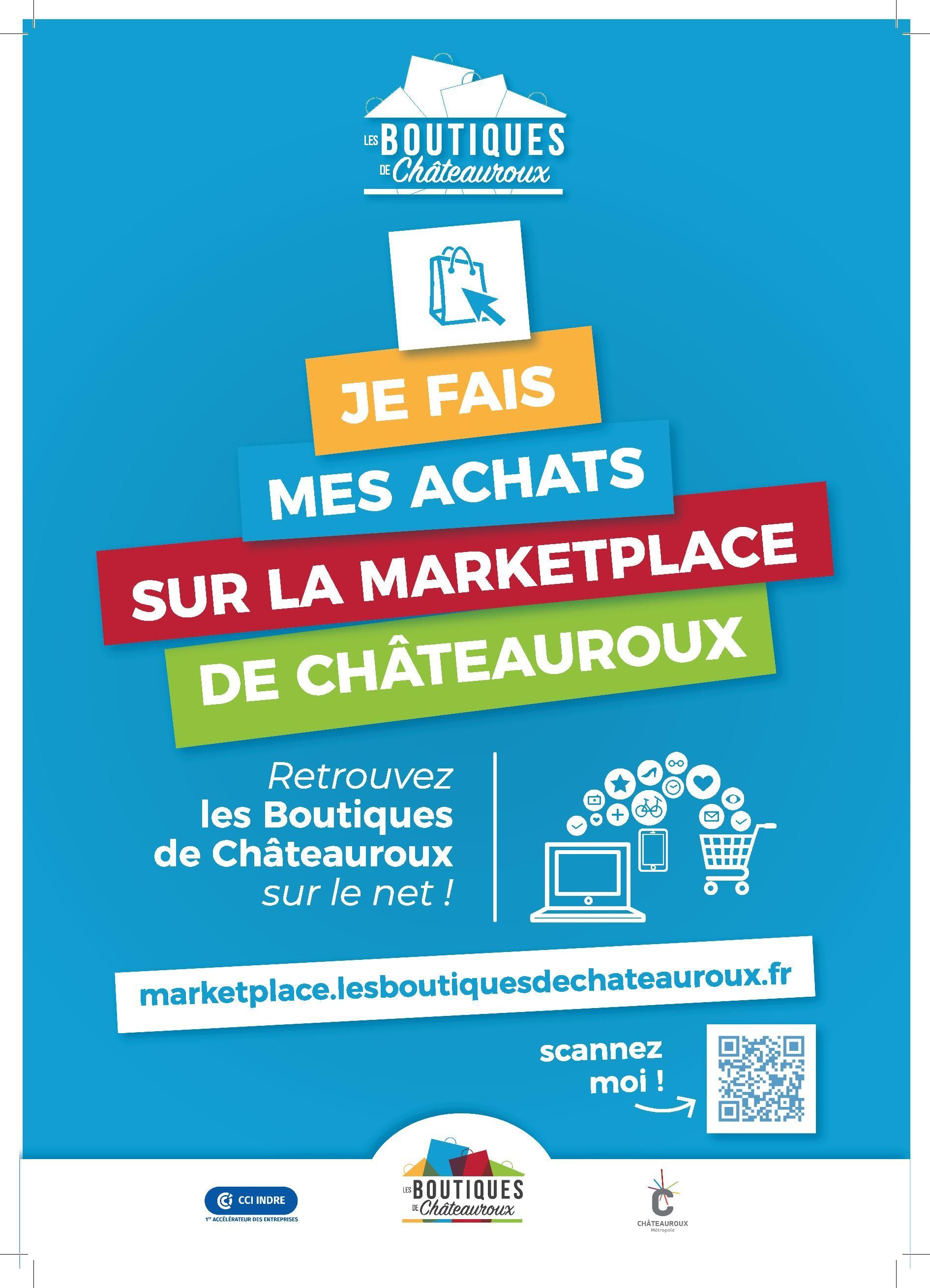 La marketplace de Châteauroux